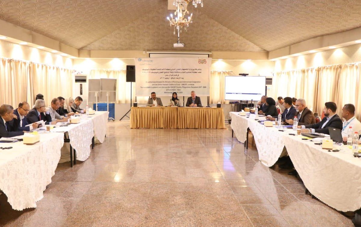 Ministry of Planning and UNICEF Discuss 2027–2029 Country Programme Document