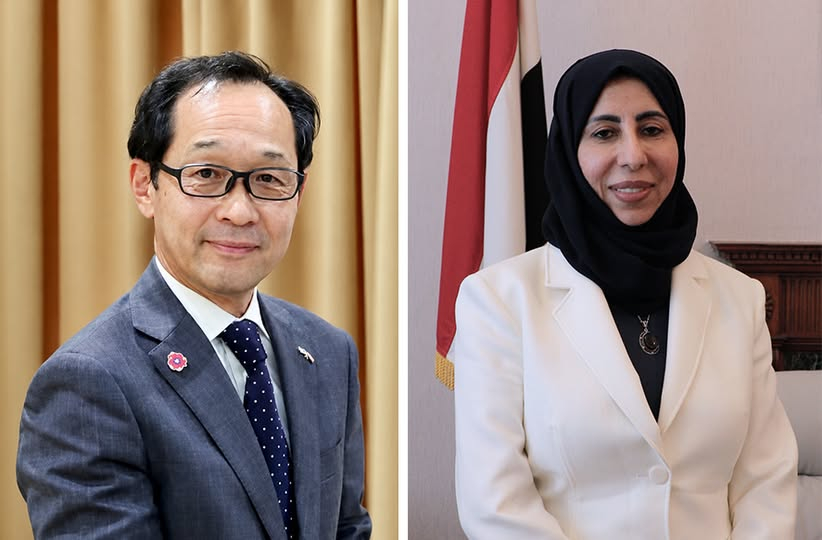 Minister of Planning Discusses Strengthening Bilateral Cooperation with Japanese Ambassador
