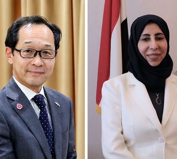 وزيرة التخطيط تبحث مع السفير الياباني المشاريع التنموية المشتركة والدعم الفني والاقتصادي