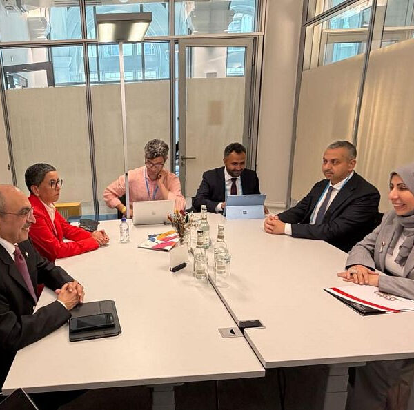 وزيرة التخطيط تبحث مع وزير الدولة الألماني والصندوق الكويتي للتنمية سبل تعزيز التعاون التنموي