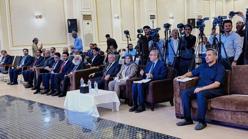 (معدل) وزراء يستعرضون إنتهاكات مليشيا الحوثي في تعز ويطالبون بموقف دولي لتصنيفها منظمة إرهابية